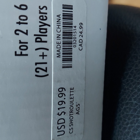 Spencer's drinking roulette game - Picture 3 of 3